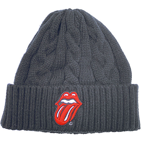 Rolling Stones zimowa czapka zimowa, Classic Tongue Knitted