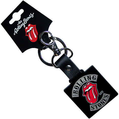 Rolling Stones kovová brelok 40x40 mm, Tour '78 Zinc