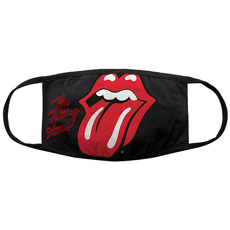 Rolling Stones bavlněná maska na ústa, Tongue &  Logo, unisex