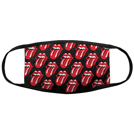 Rolling Stones bavlněná maska na ústa, Tongue Repeat