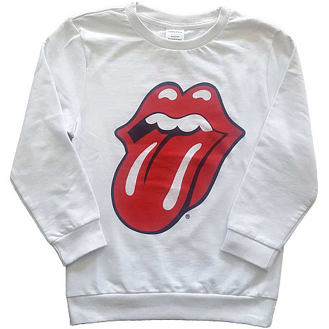Rolling Stones bluza, Classic Tongue White, dziecięca