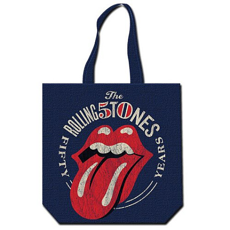Rolling Stones ekologická torba na zakupy, 50th Anniversary