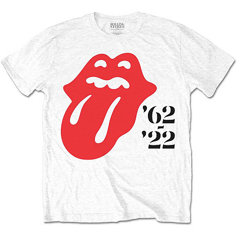 Rolling Stones koszulka, Sixty '62 - '22 White, męskie