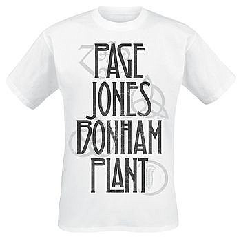 Led Zeppelin koszulka, Page Jones Bonham Plant, męskie