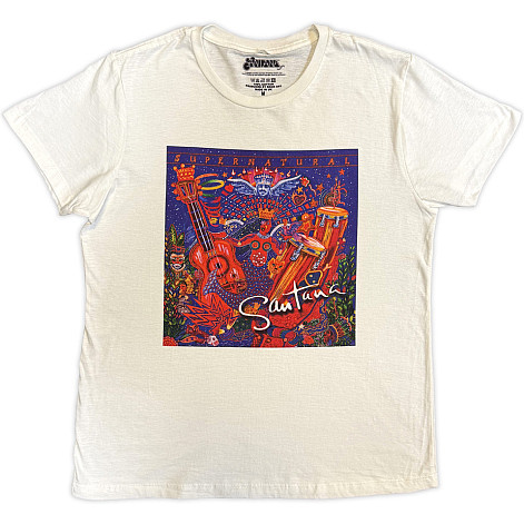 Santana koszulka, Supernatural White, męskie