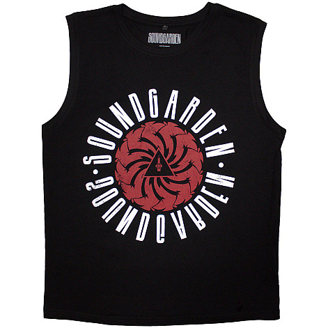 Soundgarden podkoszulek, Circle Logo Black, męskie