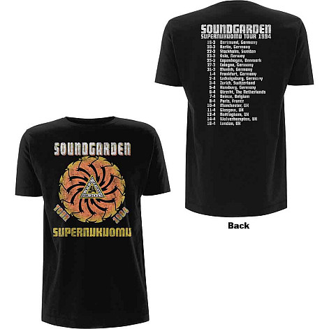 Soundgarden koszulka, Superunknown Tour '94 Black, męskie