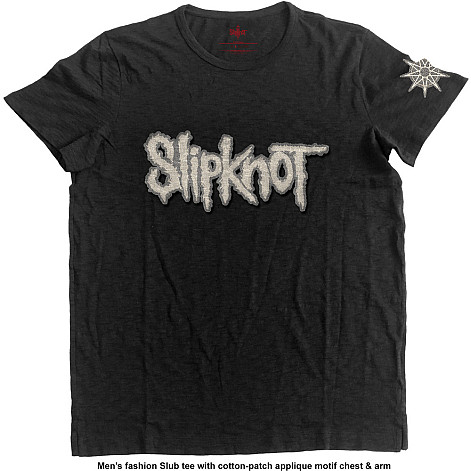 Slipknot koszulka, Logo & Star with Applique, męskie