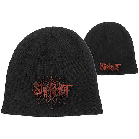 Slipknot zimowa czapka zimowa, Red Logo