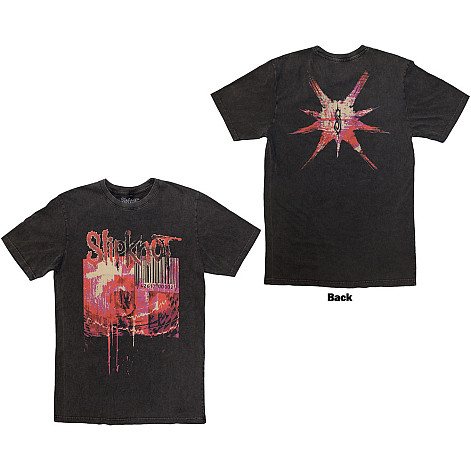 Slipknot koszulka, The End, So Far Barcode Wash BP Charcoal Grey, męskie