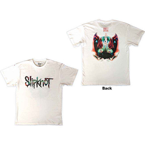 Slipknot koszulka, Adderall Faceback BP White, męskie