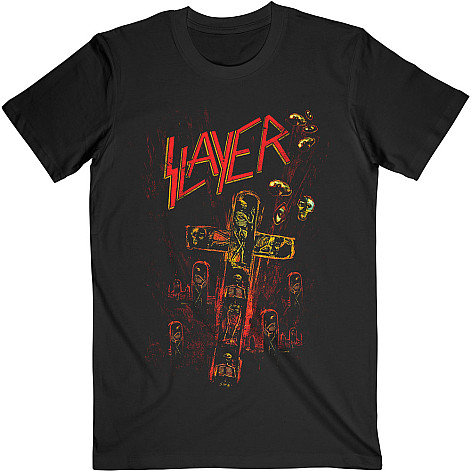 Slayer koszulka, Blood Red Black, męskie