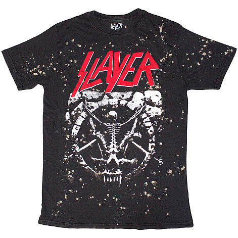 Slayer koszulka, Divine Splatter Wash Black, męskie