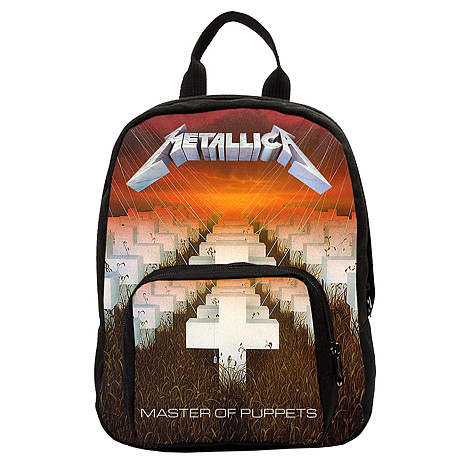 Metallica mini plecak PES 30x24x9,5 cm, Master Of Puppets Black