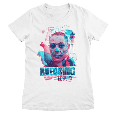 Breaking Bad koszulka, Gustavo Duotone Mashup Girly White, damskie