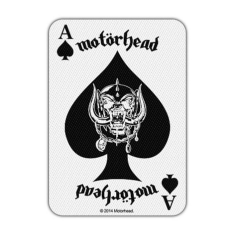 Motorhead naszywka 100x50 mm, Ace of Spades Card