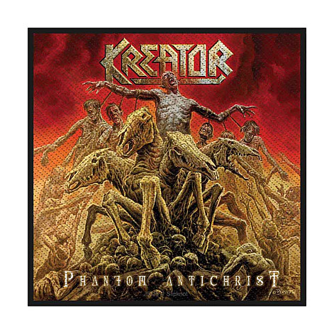 Kreator tkaná naszywka PES 100 x 100 mm, Phantom Anti-Christ