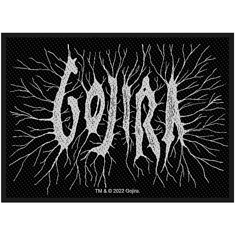Gojira tkaná naszywka PES 100x50 mm, Branch Logo