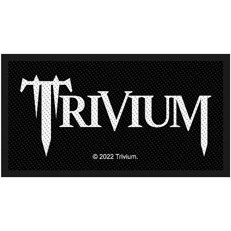 Trivium tkaná naszywka PES 100 x 40 mm, Logo
