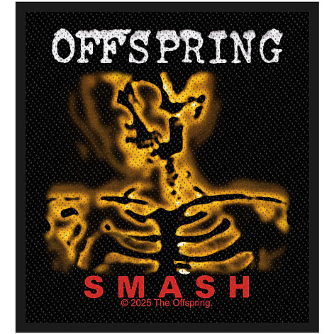 The Offspring tkaná naszywka PES 100x100 mm, Smash