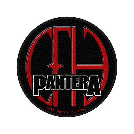 Pantera tkaná naszywka PES 85 mm, CFH