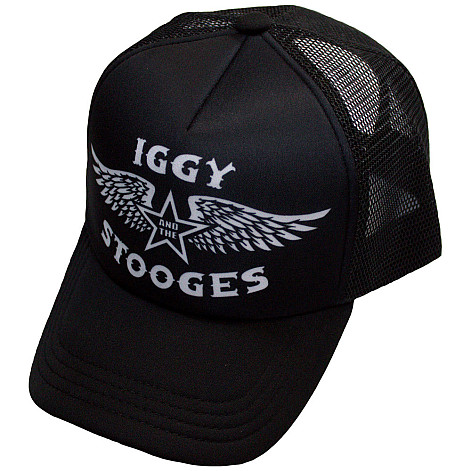 Iggy Pop czapka z daszkiem, Wings Mesh Black, unisex