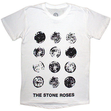 The Stone Roses koszulka, Lemons Grid White, męskie