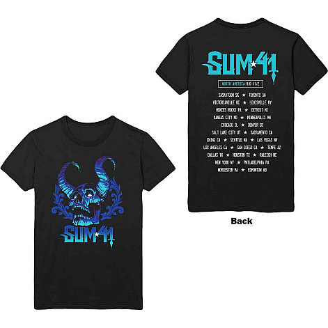 Sum 41 koszulka, Blue Demon BP Black, męskie