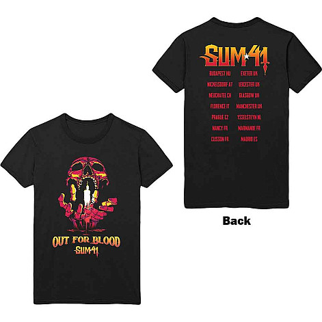 Sum 41 koszulka, Out For Blood BP Black, męskie