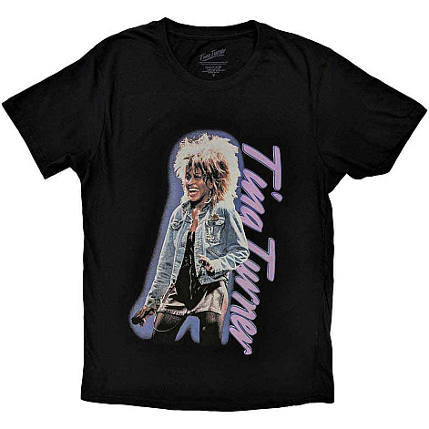 Tina Turner koszulka, Vertical Logo Black, męskie