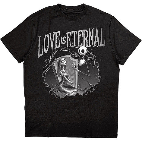The Nightmare Before Christmas koszulka, J&S Love Is Eternal Black, męskie