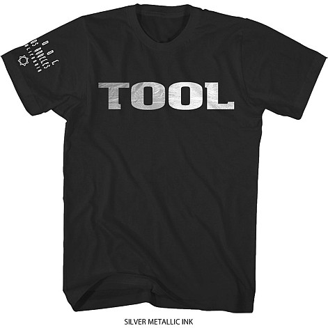 Tool koszulka, Metallic Silver Logo, męskie