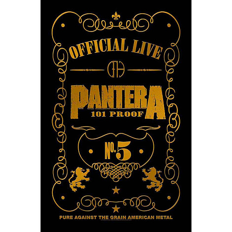 Pantera tekstylny banner 70cm x 106cm, 101 Proof