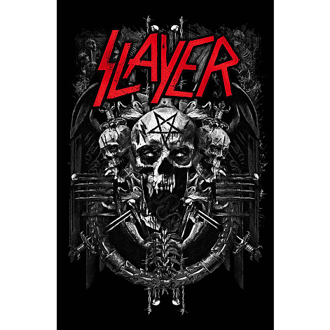 Slayer teszttylny banner 70cm x 106cm, Demonic