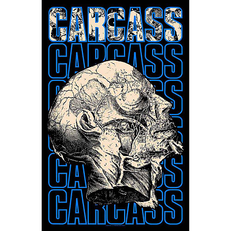 Carcass tekstylny banner PES 70cm x 106cm, Necro Head