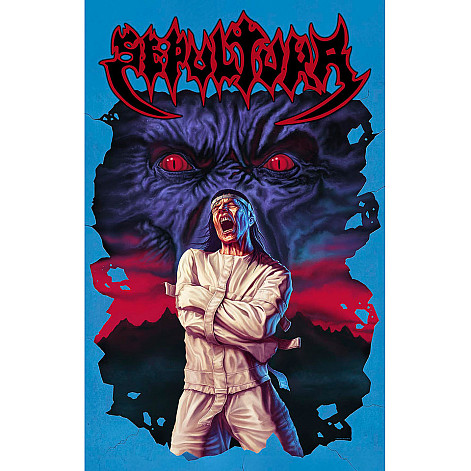 Sepultura tekstylny banner PES 70cm x 106cm, Schizophrenia