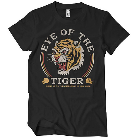 Rocky koszulka, Eye Of The Tiger Black, męskie