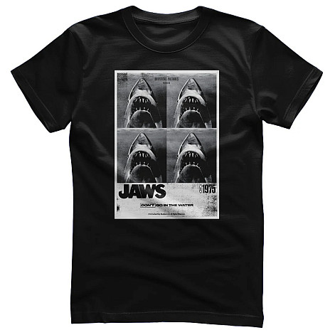 Čelisti koszulka, Don't Go In The Water Black, męskie