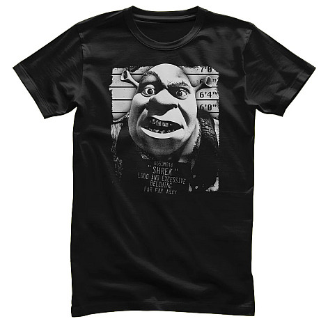 Shrek koszulka, MugShot Black, męskie