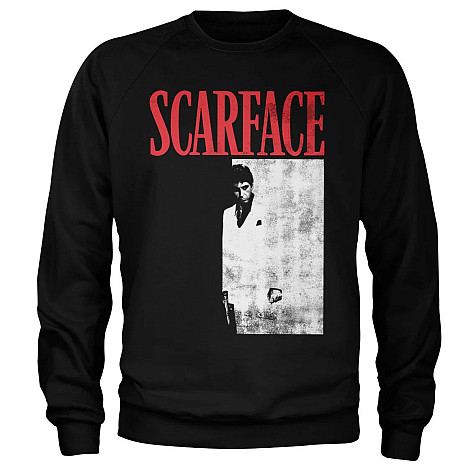 Scarface bluza, Poster Sweatshirt Black, męska