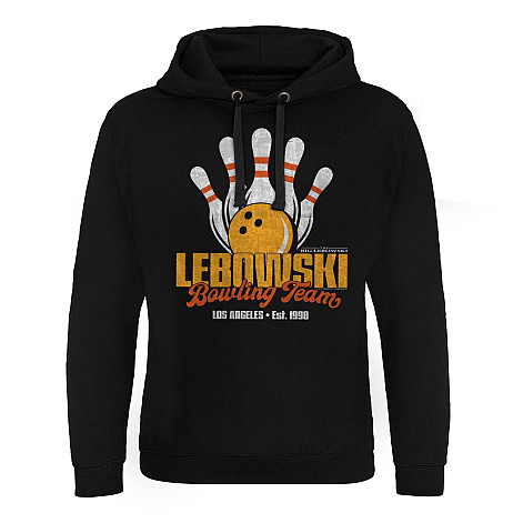 Big Lebowski bluza, Lebowski Bowling Team Epic Black, męskie
