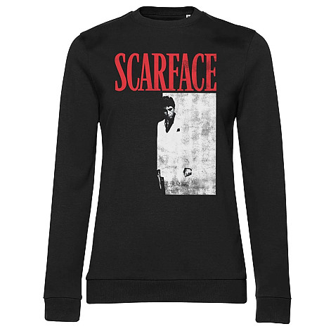 Scarface bluza, Poster Girly Sweatshirt Black, damska