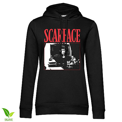 Scarface bluza, Tony Montana - The Power Organic Girly Black, damska