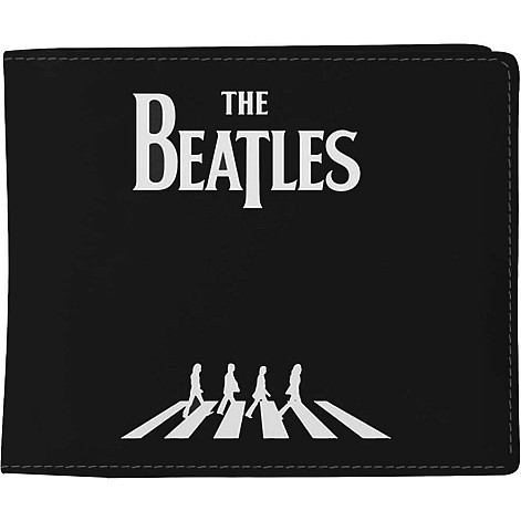 The Beatles portfel PU 11 x 10 x 1 cm, Abbey Road B/W Black