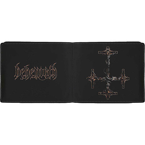 Behemoth portfel PU 11 x 10 x 1 cm, Opvs Contra Natvram Black
