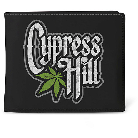 Cypress Hill portfel PU 11 x 10 x 1 cm, Honor Black