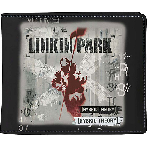 Linkin Park portfel PU 11 x 10 x 1 cm, Hybrid Theory Black
