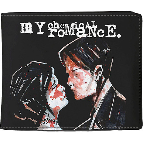 My Chemical Romance portfel PU 11 x 10 x 1 cm, Three Cheers Black