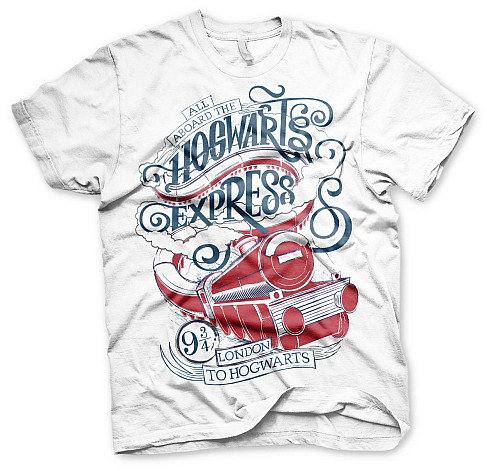 Harry Potter koszulka, All Aboard The Hogwarts Express, męskie