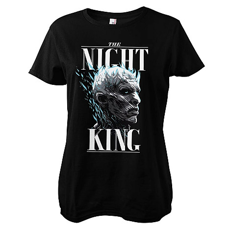 Hra o trůny koszulka, The Night King Girly Black, damskie